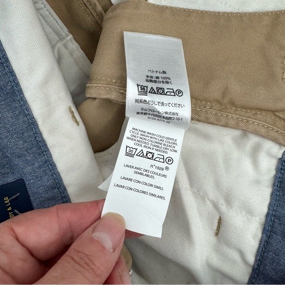 NWT Polo Ralph Lauren Men's 10” Size 30 Relaxed Fit Chino Short Beige New - Picture 15 of 15